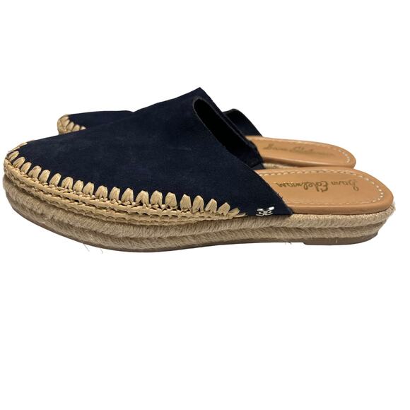 Sam Edelman Austin Blue Suede Mule 7.5 - Picture 1 of 8